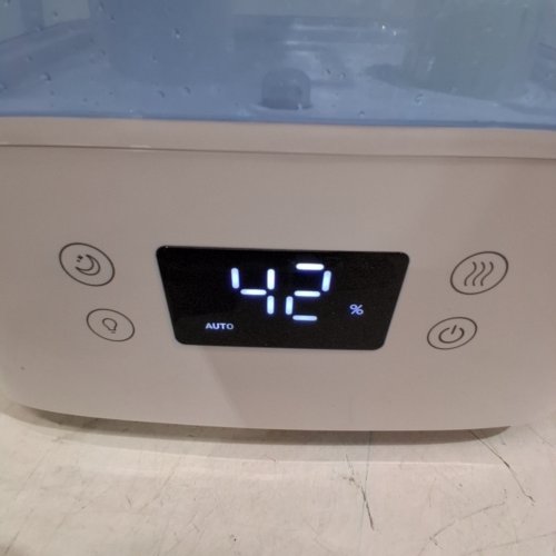 LEVOIT VESYNC SMART COOL AIR HUMIDIFIER WITH ESSENTIAL OIL TRAY & BLUETOOTH COMPATIBILITY - 6L CAPACITY - WHITE/BLUE (MODEL: CLASSIC 300S) image 2