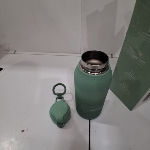 MOMCOZY PORTABLE BEVERAGE WARMER WITH DUAL HEATING MODES FOR BREAST MILK & WATER - 17OZ CAPACITY - PALE GREEN (MODEL: MW05) image 3