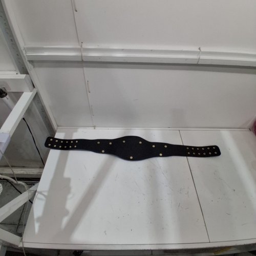 MVP MOST VALUBLE PLAYER CHAMIPIONSHIP BELT - FITS UP TO 50" WAISTS - BLACK / GOLD image 5