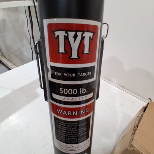 TYT SWIVEL TRAILER JACK WITH 15" ADJUSTABLE DROP LEG - 5000 LBS - BLACK (MODEL: TTJ-002-CA) image 2
