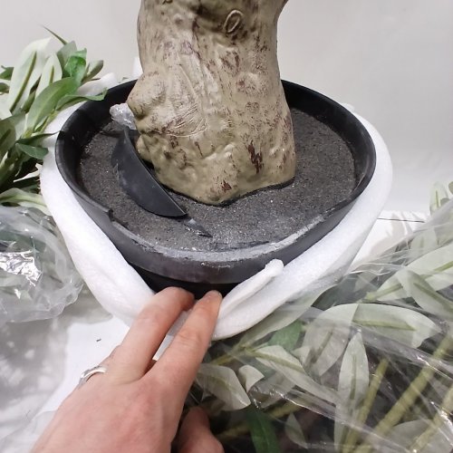 FEELEAD ARTIFICIAL PLANTS DECORATIVE OLIVE TREE - 6FT image 3