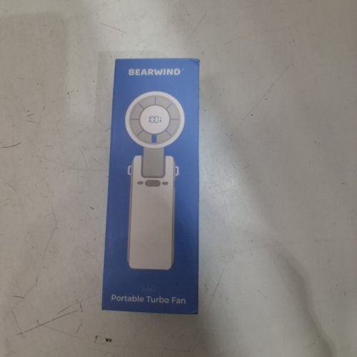 BEARWIND PORTABLE TURBO FAN - BLACK (MODEL: 540) image 4