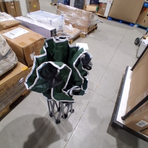 COSTWAY DOUBLE DUO CAMPING CHAIR - 660LBA CAPACITY- DARK GREEN (MODEL:NP12370) image 4