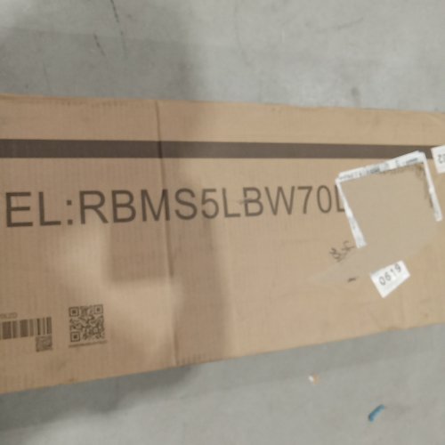 5-TIER ADJUSTABLE STORAGE SHELF RACK - 30" X 12" X 60" - BLACK/BROWN (MODEL: RBMS5LBW70LZD) image 2