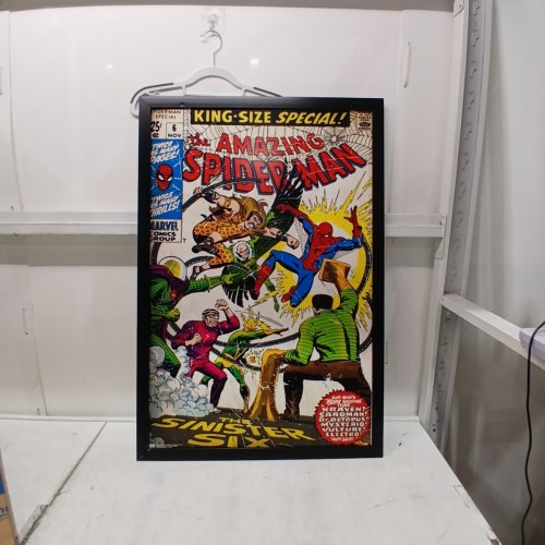 TRENDS POSTERS FRAMED AMAZING SPIDER-MAN SINISTER SIX POSTER - 24" X 36" - MULTICOLOR image 2