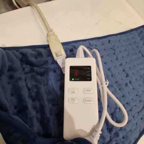 ONEAMG HEATING PAD 12" X 24" - NAVY BLUE image 2