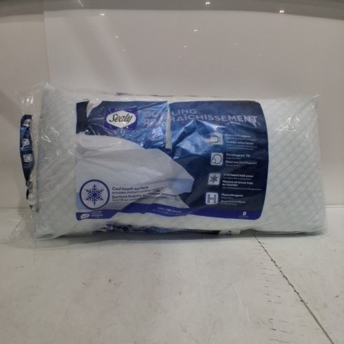 SEALY COOLING BED PILLOW - KING - WHITE (ITEM: 77114-GR-WALCN) image 3