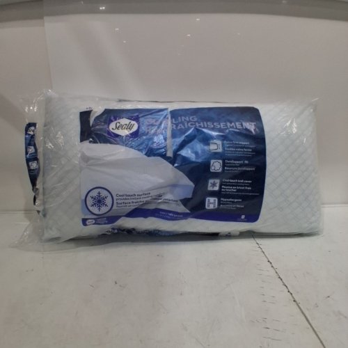 SEALY COOLING BED PILLOW - KING - WHITE (ITEM: 77114-GR-WALCN) image 4