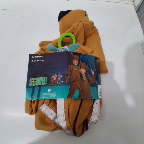2PC UNISEX KID'S RUBIES SCOOBY DOO SCOOB! COSTUME - 2T - BROWN image 3