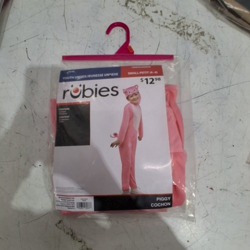 2PC KID'S RUBIES PIGGY COSTUME - SMALL (4-6) - PINK (STYLE: 1000364) image 2