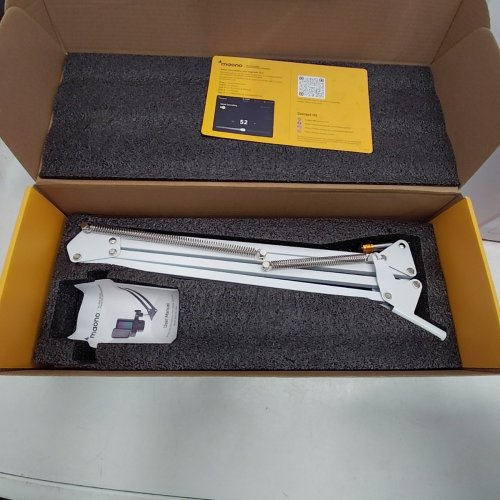 MAONO RGB USB GAMING MICROPHONE WITH BOOM ARM BUNDLE - WHITE (MODEL: DGM20) image 4