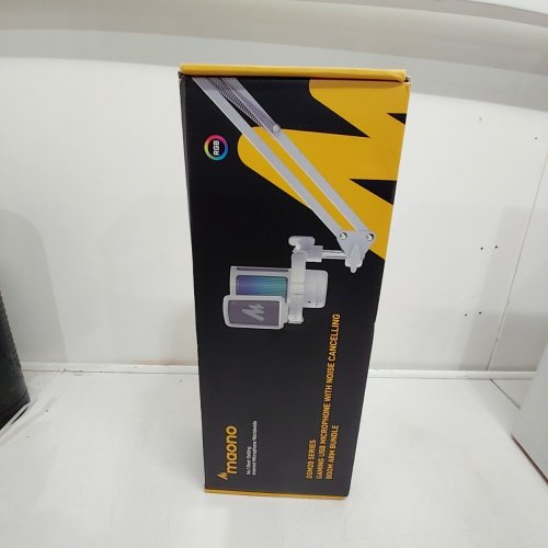 MAONO RGB USB GAMING MICROPHONE WITH BOOM ARM BUNDLE - WHITE (MODEL: DGM20) image 5