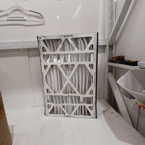 3M FILTRETE HEALTHY LIVING ULTRA ALLERGEN DEEP PLEAT FURNACE AIR FILTER - 16" X 25" X 5" - WHITE image 2