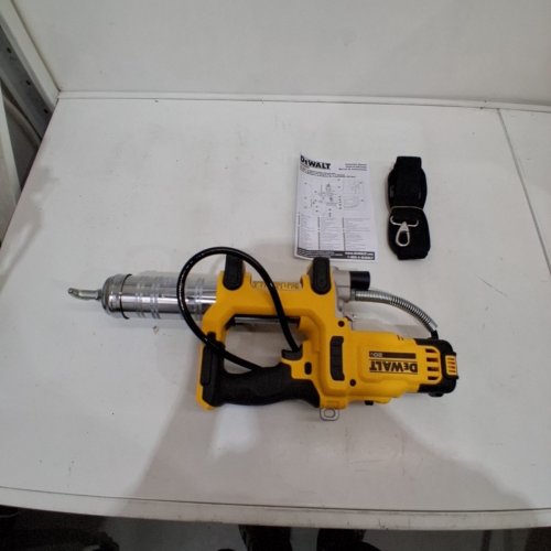 DEWALT CORDLESS VARIABLE SPEED GREASE GUN *TOOL ONLY* - 20V - 10000PSI - YELLOW (MODEL: DCGG581) image 5