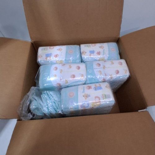 129PK PAMPERS BABY-DRY DISPOSABLE DIAPERS - SIZE 4 (22-37LBS) - SESAME STREET image 2