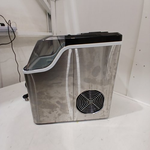 EUHOMY ICE CUBE MAKER MACHINE - 45LBS/DAY - SILVER/BLACK - (MODEL: IM004-CSI-CAEH) image 4