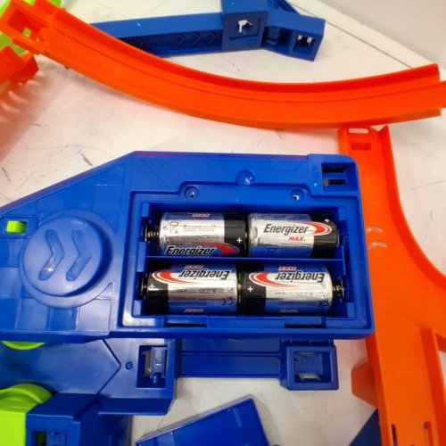 HOT WHEELS TRACK SET EPIC CRASH DASH WITH 1 HOT WHEEL - MULTICOLOUR (MODEL : ‎HTP55) image 2