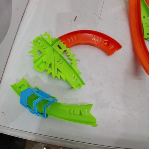 HOT WHEELS TRACK SET EPIC CRASH DASH WITH 1 HOT WHEEL - MULTICOLOUR (MODEL : ‎HTP55) image 4