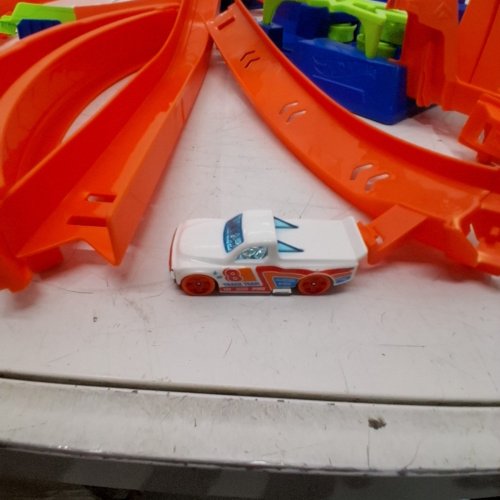 HOT WHEELS TRACK SET EPIC CRASH DASH WITH 1 HOT WHEEL - MULTICOLOUR (MODEL : ‎HTP55) image 5