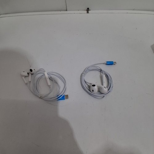 2PK USB-C TYPE WIRED HEADPHONES - WHITE - (MODEL: SY-1) image 3