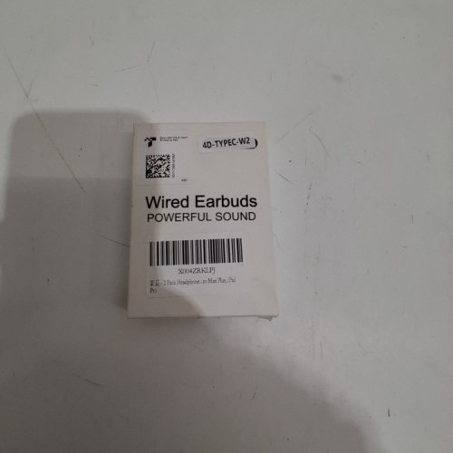 2PK USB-C TYPE WIRED HEADPHONES - WHITE - (MODEL: SY-1) image 4