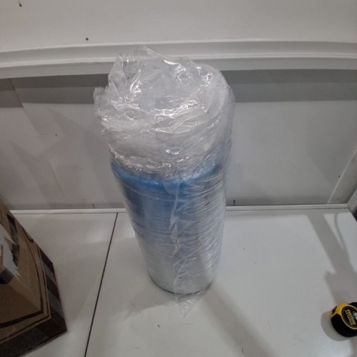 GEL MEMORY FOAM MATTRESS TOPPER - TWIN 3" THICK - BLUE image 3