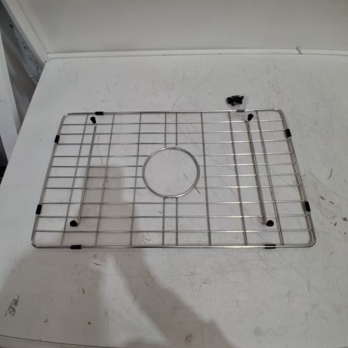 STAINLESS STEEL KITCHEN SINK BOTTOM GRID - 22" X 13" - SILVER image 4
