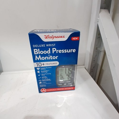 WALGREENS DELUXE WRIST BLOOD PRESSURE MONITOR - GREY (MODEL: 900371) image 3