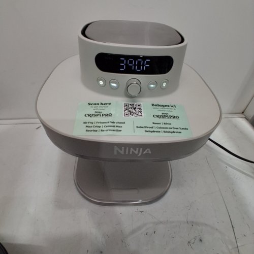 NINJA CRISPI PRO 6-IN-1 GLASS AIR FRYER - 2.5QT - BONE (MODEL: AS101CLG) image 2