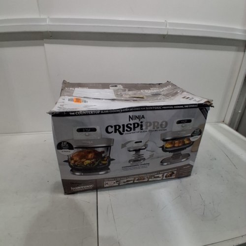 NINJA CRISPI PRO 6-IN-1 GLASS AIR FRYER - 2.5QT - BONE (MODEL: AS101CLG) image 6
