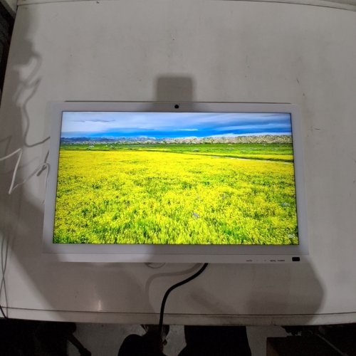 PISICHEN 21.5" TOUCH SCREEN COMPUTER MONITOR - FHD 1080P - 60HZ - WHITE (MODEL: HD-215) image 2