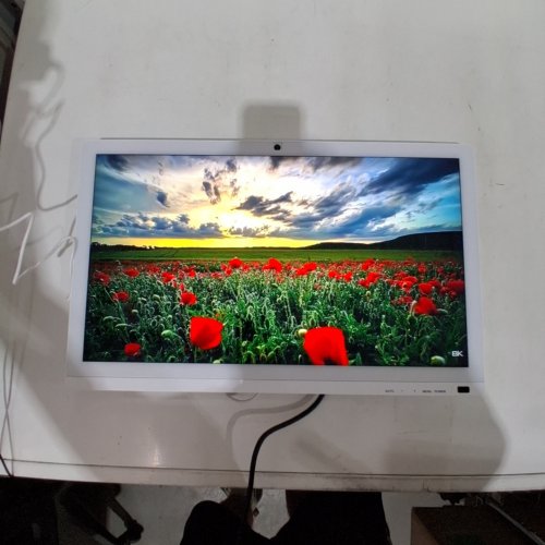 PISICHEN 21.5" TOUCH SCREEN COMPUTER MONITOR - FHD 1080P - 60HZ - WHITE (MODEL: HD-215) image 3