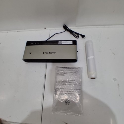 FOODSAVER POWERVAC COMPACT VACUUM SEALING MACHINE - BLACK/STAINLESS STEEL (MODEL: VS0150) image 3