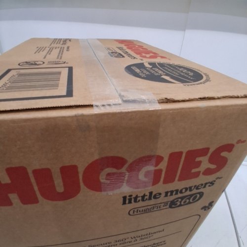 144PK HUGGIES LITTLE MOVERS DIAPERS - SIZE 4 - WHITE image 3