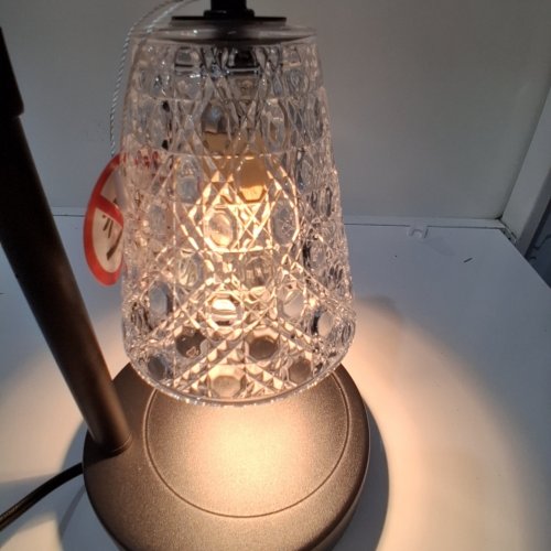 SHERING DIMMABLE CANDLE WAX WARMER LAMP - 10'' - BLACK image 2