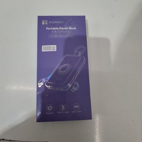 RORRY ALL-IN-ONE CHARMGO PORTABLE CHARGER - 12000MAH - 30W - BLACK (MODEL: D3-12000) image 4