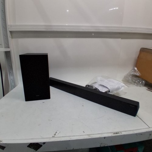 SAMSUNG 2.1CH SOUNDBAR W/DOLBY DIGITAL 5.1 AND WIRELESS SUBWOOFER - BLACK (MODEL: HW-B550F) image 2
