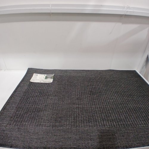 TRIBECA INDOOR/OUTDOOR MAT - 30" X 47" - GREY/BLACK (MODEL: 1890009) image 3