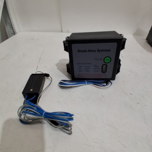 TRAILER BRAKE BREAK-AWAY SYSTEM KIT - 12 V - BLACK image 2
