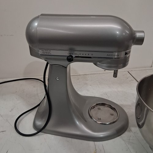 KITCHENAID ARTISAN BUNDLE 10 SPEED STAND MIXER WITH ATTCHMENTS - 5QT - SILVER (MODEL: KSM150FECU) image 8