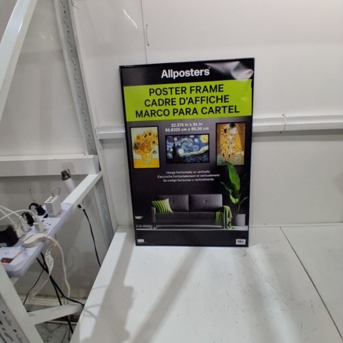 ALLPOSTERS POSTER ENCLOSURE FRAME - 22.375" X 34" - WHITE (MODEL: PF12682) image 2