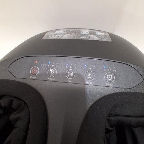 KNQZE DEEP KNEADING SHIATSU FOOT MASSAGER WITH REMOTE - BLACK (MODEL: KF7) image 2