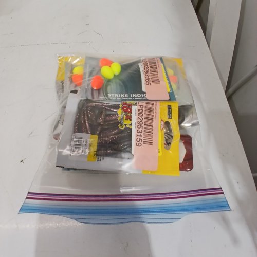 10 ASSORTED FISHING TACKLE FOR FLY FISHING - STRIKE INDICATORS, BAIT, HOOK AND TYING TOOL image 6