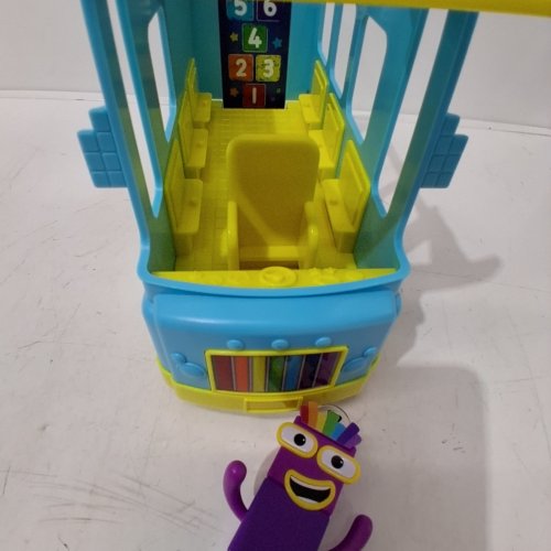 HAND2MIND NUMBERBLOCKS RAINBOW COUNTING BUS WITH SOUND - BLUE/MULTICOLORED - (MODEL: 96092-C) image 3