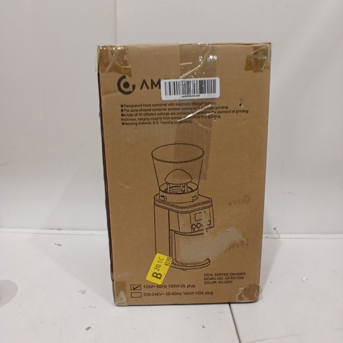 AMZCHEF COFFEE GRINDER ELECTRIC - ESPRESSO GRINDER WITH 30 GRIND SETTINGS FOR 1-12 CUPS OR UP TO 40 SECS - BLACK (MODEL: AZ-BG709S) image 6