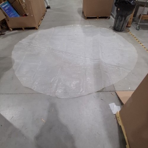 ROUND SOLAR POOL COVER/SOLAR BLANKET - 10FT - CLEAR image 3