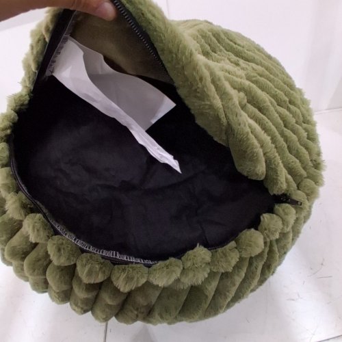 BEAN BAG CHAIR WITH REMOVEABLE COVER - 2FT - GREEN image 3