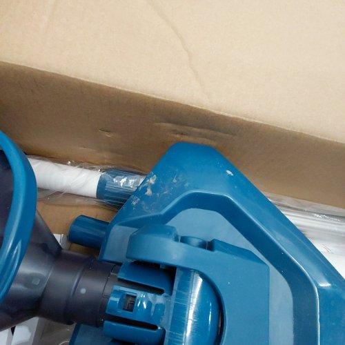 ENHULK HANDHELD RECHARGEABLE SWIMMING POOL CLEANER FOR ABOVE & IN-GROUND POOLS - 3FT TO 7.3FT - 18.5 GAL/MIN - BLUE/WHITE/RED SWITCH (MODEL: PCT403T) image 3