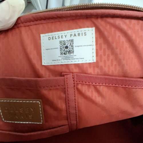 DELSEY PARIS UNISEX-ADULT CHATELET 2.0 TRAVEL LAPTOP BACKPACK - CREAM AND BROWN image 2