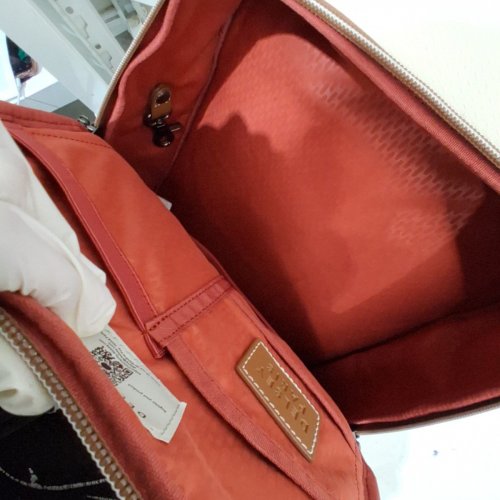 DELSEY PARIS UNISEX-ADULT CHATELET 2.0 TRAVEL LAPTOP BACKPACK - CREAM AND BROWN image 5